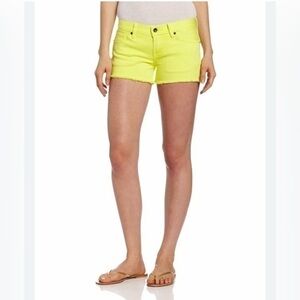 Lucky Brand Yellow Riley Short